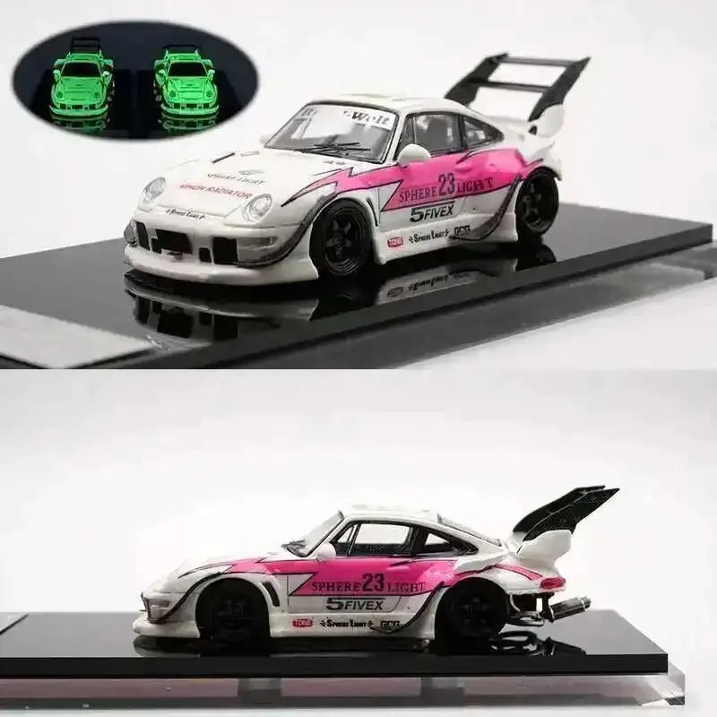 Premium SW RWB 993 Rotana 997 1:64 Scale Diecast Model Car - Image 20
