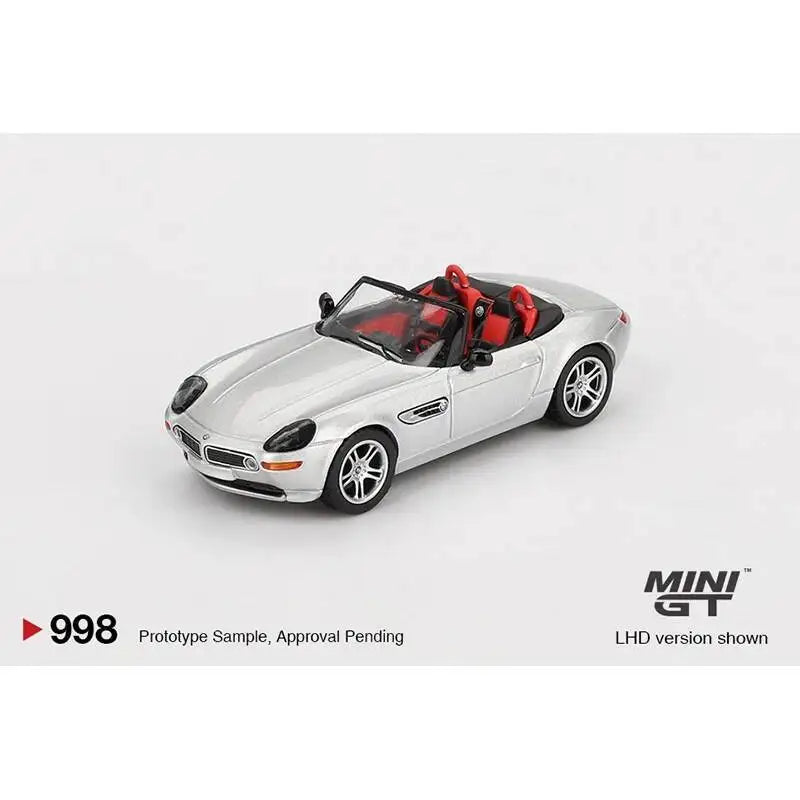 MINI GT 998 1 64 BMW Z8 Silver 1:64 Diecast