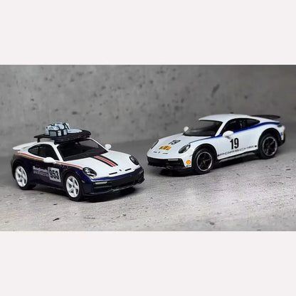 Sparky 1 64 Porsche 911 Gt1 1997 Double Le Mans 1:64 Diecast
