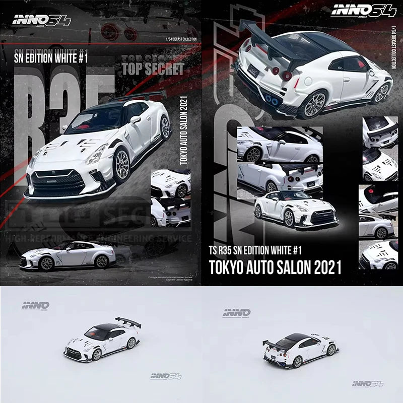 Inno 1 64 Lbwk F40 RX-7 RX-3 308 GTB GT-R 1:64 Diecast