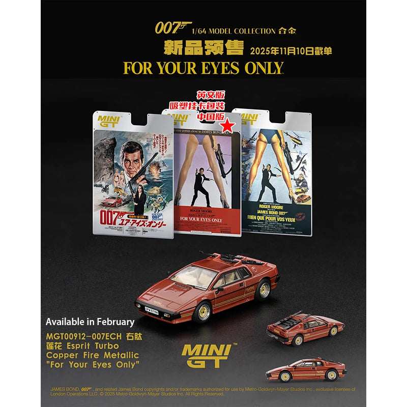MINI Cooper Lotus Esprit Turbo 1:64 Diecast