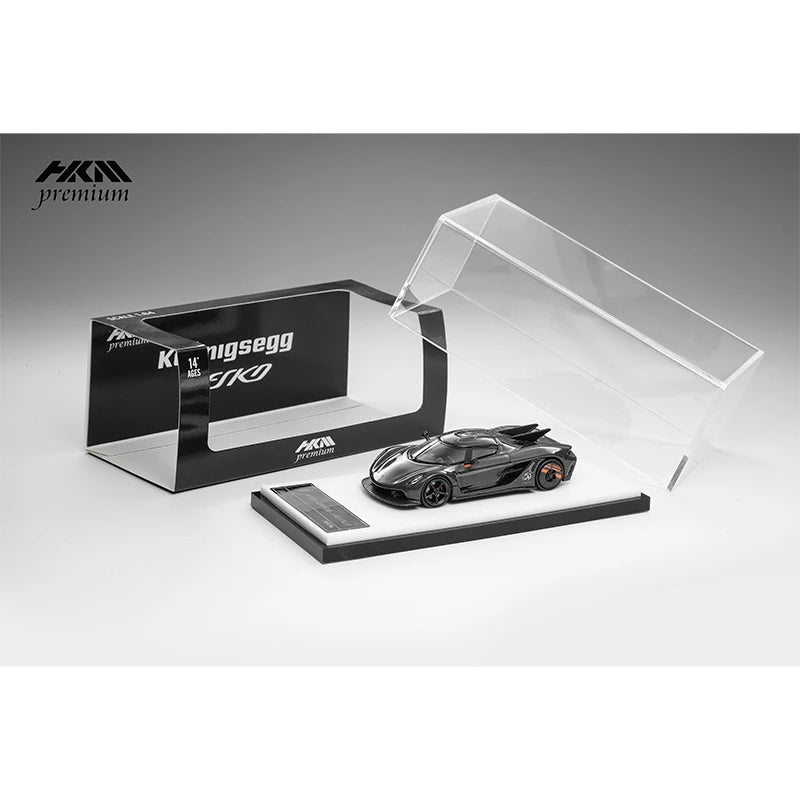 Koenigsegg Jesko Absolut Full Carbon HKM 1:64 Diecast