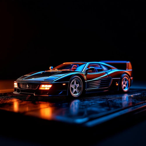 Ferrari 348 Challenge Italian TW - Premium 1:64 Scale Diecast Model Car