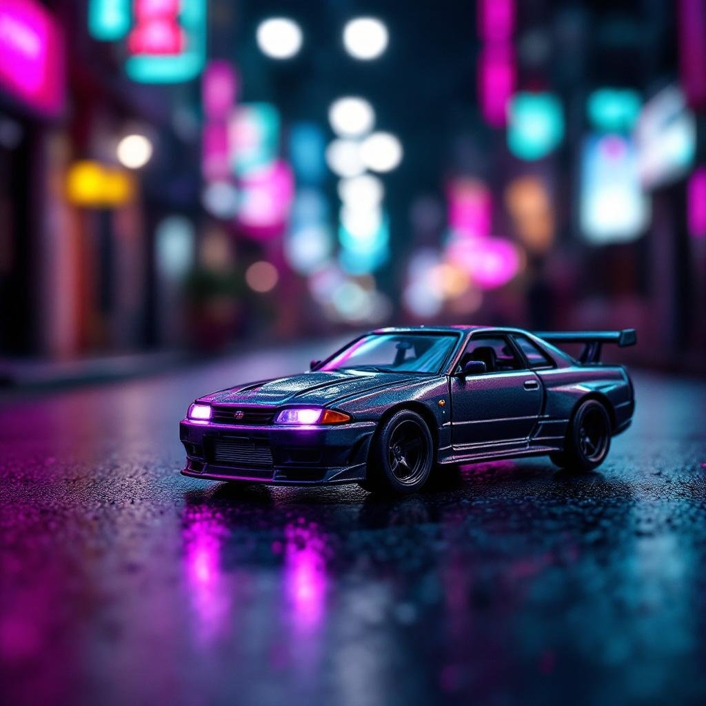 Nissan Skyline GT-R R32 AXIA - Premium 1:64 Scale Diecast Model Car