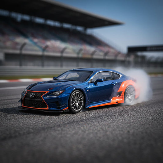 Lexus RCF GT500 Rally - Premium 1:64 Scale Diecast Model Car