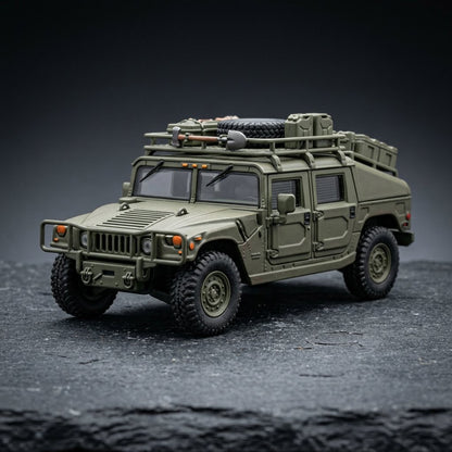 Hummer H1 Military Army - Premium 1:64 Scale Diecast Model Car