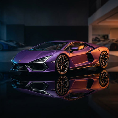 Lamborghini Revuelto Viola 30th Matte - Premium 1:64 Scale Diecast Model Car