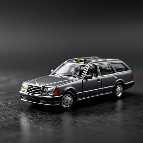 Mercedes-Benz S124 T MODEII EVO2 Wagon Taxi Mortal Collectible - Premium 1:64 Scale Diecast Model Car