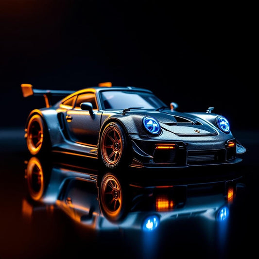 Porsche Work CIVIC EG6 RWB 993 AUDI R8 SILVIA S15 GT-R R32 10th Anniversary - Premium 1:64 Scale Diecast Model Car