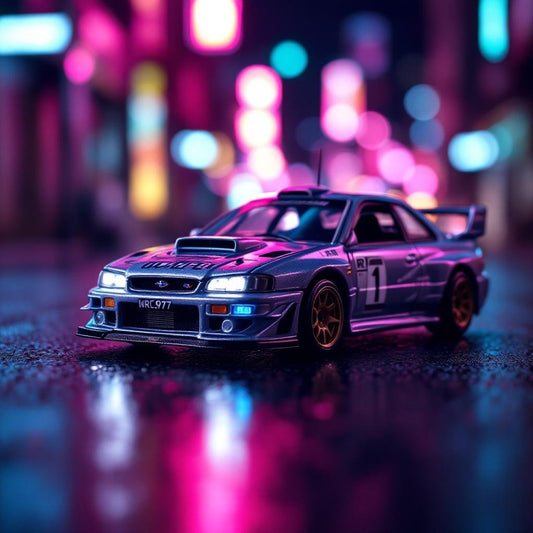 Subaru Impreza WRC97 #1 1999 DRM Winner - Premium 1:64 Scale Diecast Model Car