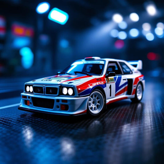 Lancia Delta HF Integrale Evoluzione #1 1993 Rallye Monte Carlo - Premium 1:64 Scale Diecast Model Car