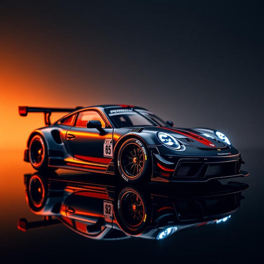 Porsche HEC 2025 911 GT3 R Macau GT Cup - Premium 1:64 Scale Diecast Model Car