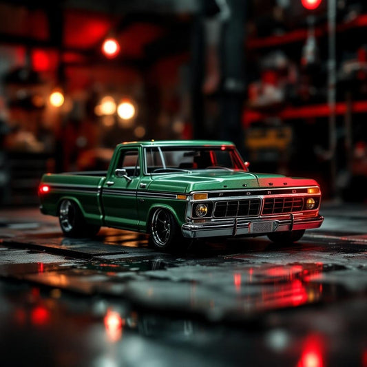 Ford Smoked Bear Series 4-1976 Ford F- GreenLight - Premium 1:64 Scale Diecast Model Car