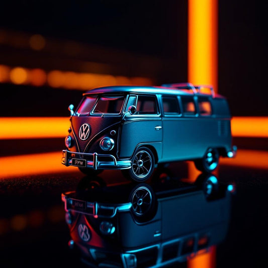 Volkswagen T1 Bus RWB - Premium 1:64 Scale Diecast Model Car