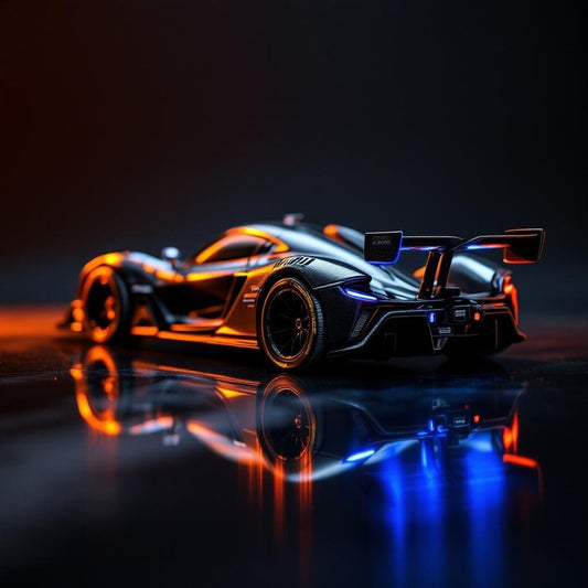 McLaren MASDI Senna Commemorative Edition Cast-Resin - Premium 1:64 Scale Diecast Model Car