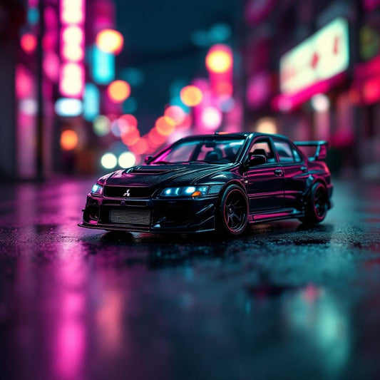 Mitsubishi LMLF Lancer Evolution Alloy - Premium 1:64 Scale Diecast Model Car