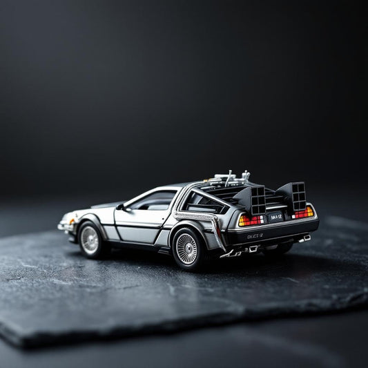 DeLorean DMC-12 Back to the Future MJ - Premium 1:64 Scale Diecast Model Car
