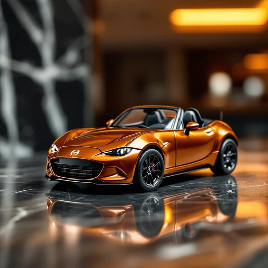 MINI Mazda MX-5 Pandem IMSA Cast Decoration Piece. - Premium 1:64 Scale Diecast Model Car