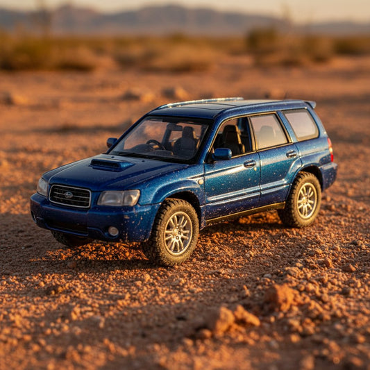 Model In Stock 1:64 Forester MK2 SG9 STI Openable Diecast Diorama Model Collection Miniature Toys - Premium 1:64 Scale Diecast Model Car