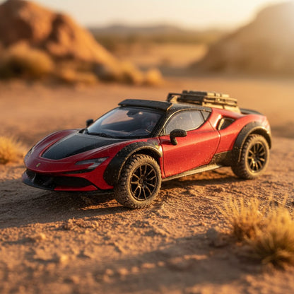 Hkm 1 64 Sf90 F9xx Modified Version Diorama Super 1:64 Diecast - Premium 1:64 Scale Diecast Model Car