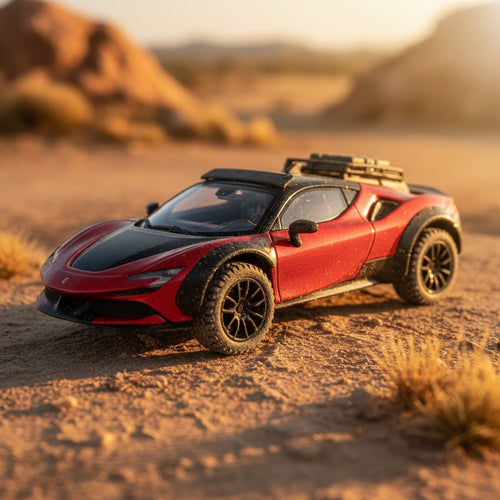 Hkm 1 64 Sf90 F9xx Modified Version Diorama Super 1:64 Diecast - Premium 1:64 Scale Diecast Model Car