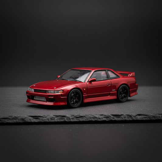 Toy Car XCARTOYS PopRace Pandem S13 66# 1:64 (Metal & Plastic Parts) S43-04# - Premium 1:64 Scale Diecast Model Car