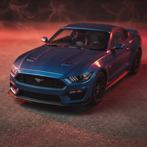 Maisto 1:18 2025 Ford Mustang GTD Alloy Model Car - Premium 1:64 Scale Diecast Model Car