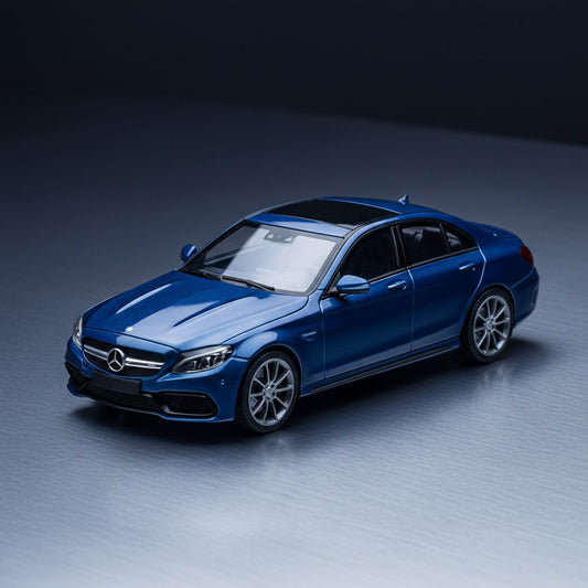 BUZHENG MODEL 1:64  Mercedes C63 Resin Model Car Limited Edition - Premium 1:64 Scale Diecast Model Car