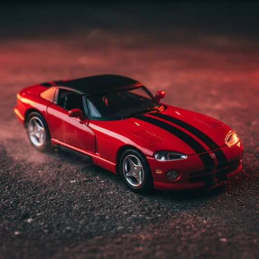 GFCC 1:64 1993 Dodge Viper Roadster/Hardtop Alloy Model Car - Premium 1:64 Scale Diecast Model Car