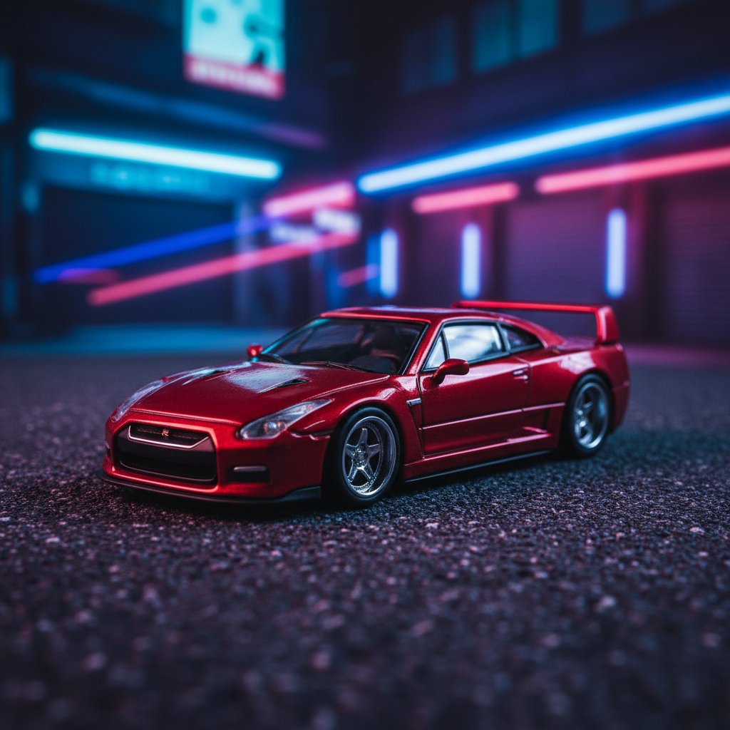 1:64 Demon King AUTO Ferrari F40 Nisson GTR R35 RR Suzhou GTSHOW Exclusive Alloy Car Model Collection Gift - Premium 1:64 Scale Diecast Model Car