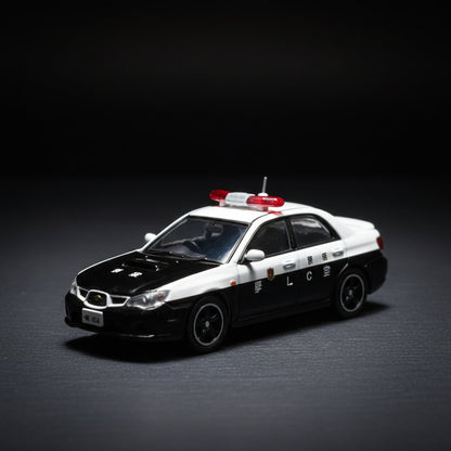 Rollin 1:64 Impreza Japanese police Diecast Model Car - Premium 1:64 Scale Diecast Model Car