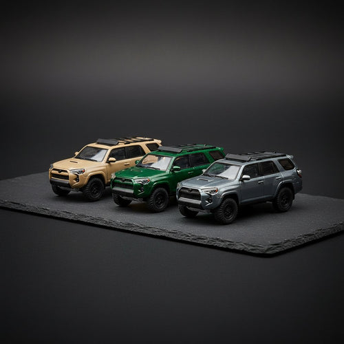 Diecast Car Model G.C.D. 4 Runner TRD Pro Overland 1:64 532# 534# 535# - Premium 1:64 Scale Diecast Model Car