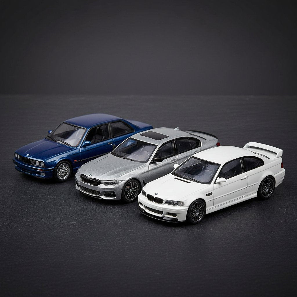 Diecast Car Model Almost Real AR Box 3 Series Set 1:64 - Premium 1:64 Scale Diecast Model Car