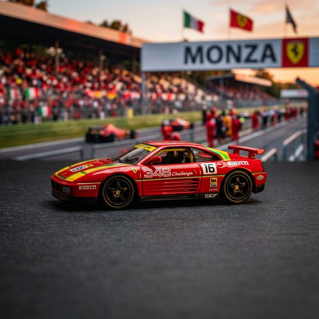 Tarmac Works Ferrari 348 Challenge Italian 1:64 Diecast