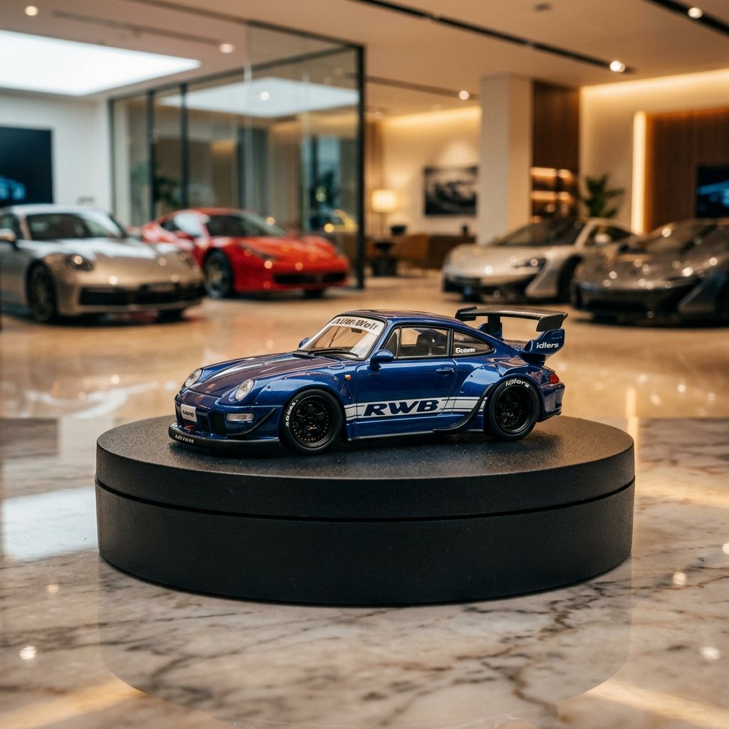 Porsche RWB 993 Rotana 997 Street Weapon 1:64 Diecast