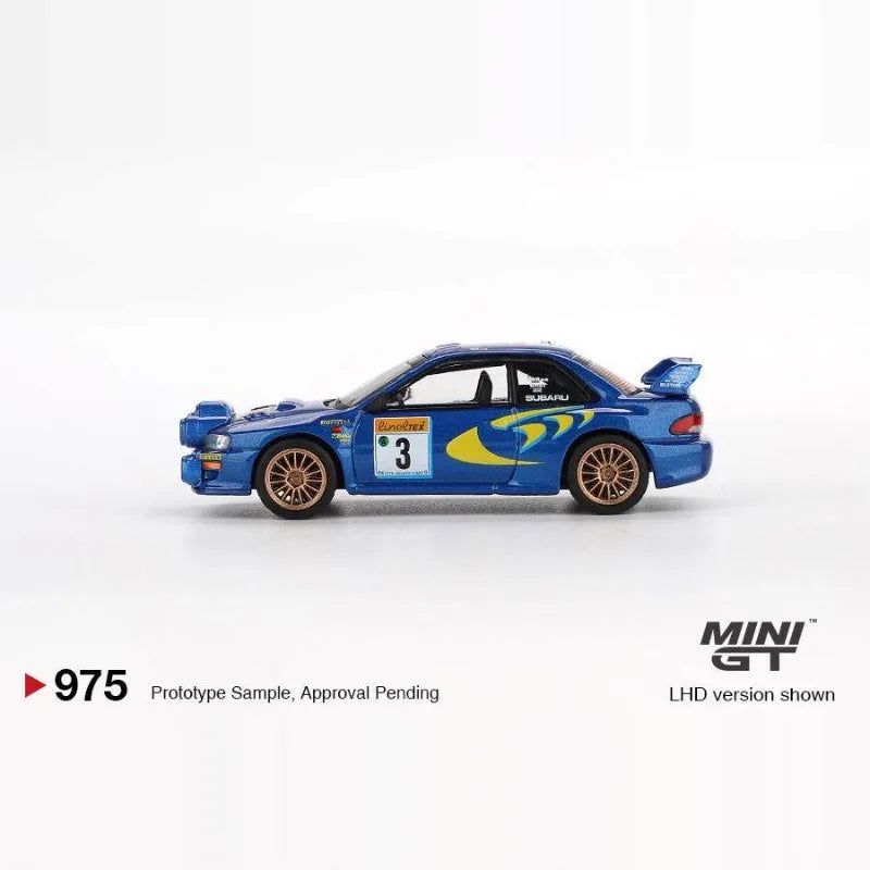 MINI GT Subaru Impreza WRC98 Rally Racing 1:64 Diecast