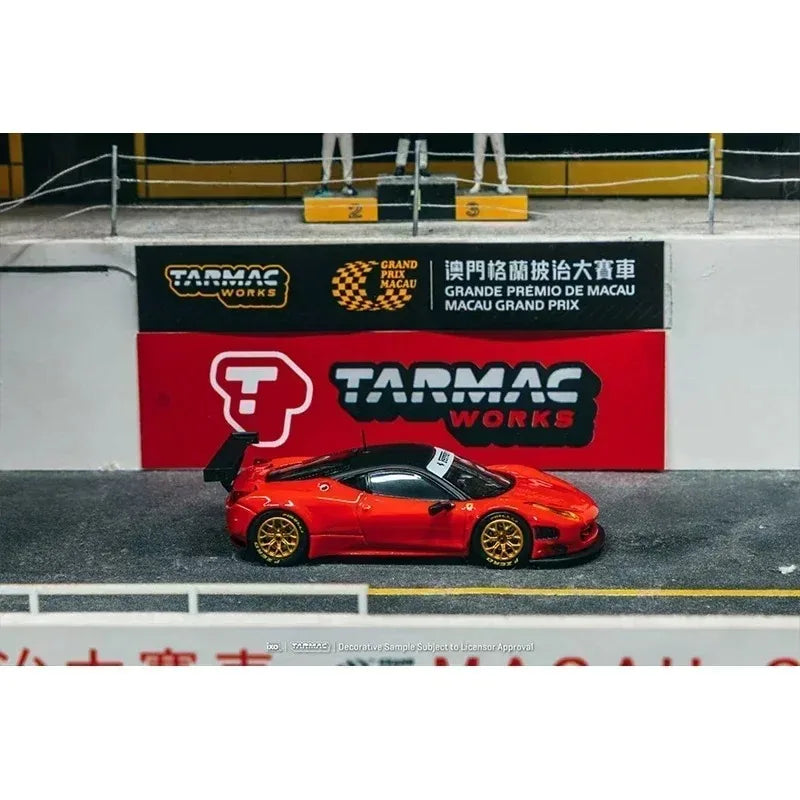 Tarmac Works Ferrari 458 Italia GT3 Red 1:64 Diecast
