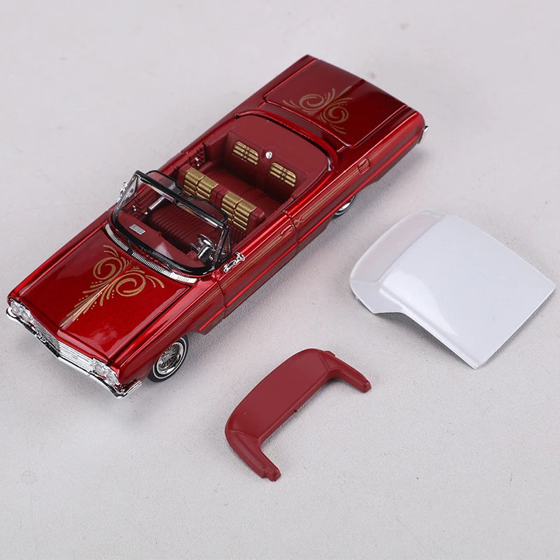Fineworks 1 64 Chevrolet Impala Hardcover Edition Open Full Door 1:64 Diecast
