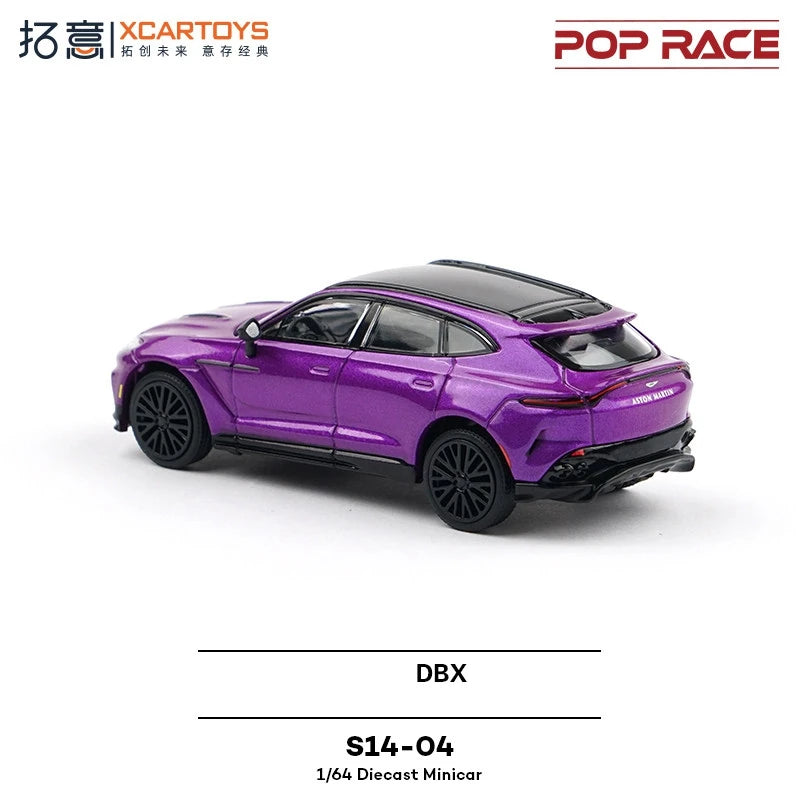 XCARTOYS Pop Race Dbx 8 64 Metal Plastic 1:64 Diecast