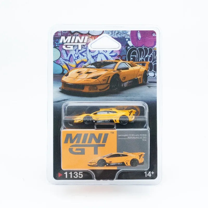 MINI GT MINI Cooper GT Evo Yellow 1:64 Diecast