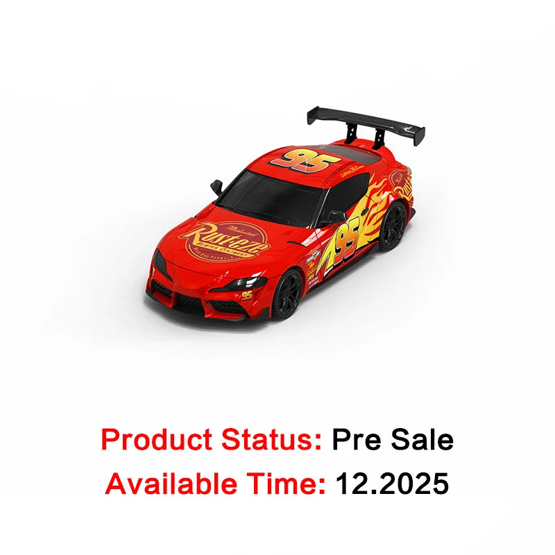 Toyota RWB 964 Supra A90 Lightning Time Micro 1:64 Scale Diecast Model Car