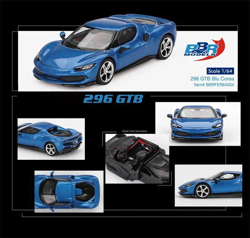 BBR 296 GTB / Daytona SP3 / 812 / MC12 1:64 Diecast