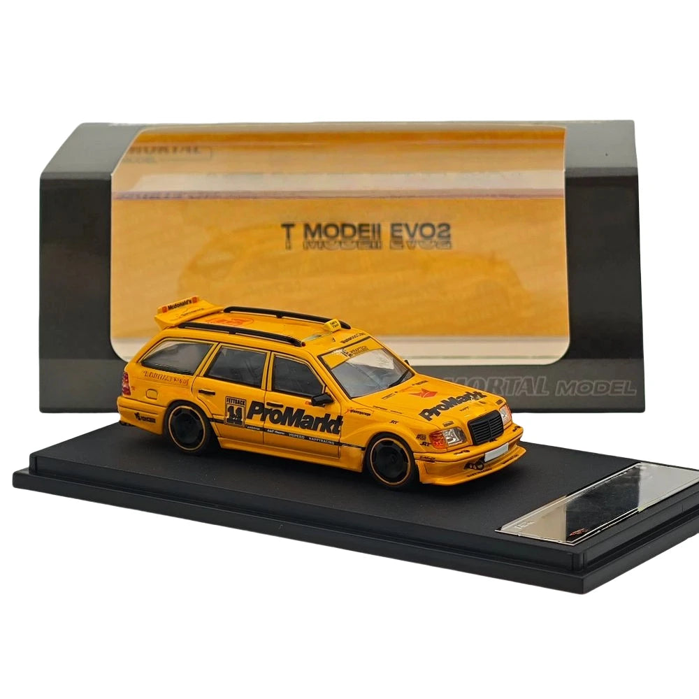 Mercedes-Benz S124 T MODEII EVO2 Wagon Taxi 1:64 Diecast