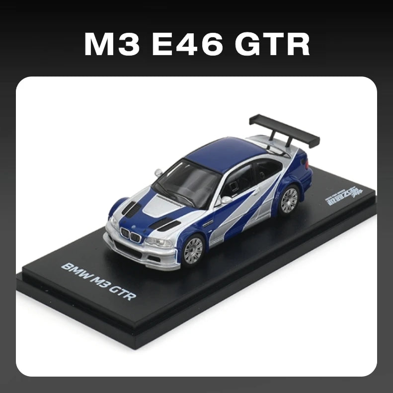 BMW E46 M3 GT-R DCM 1:64 Diecast