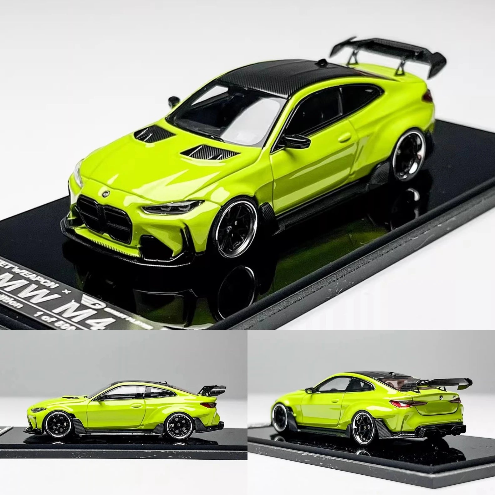 BMW G82 M4 Diorama Street Weapon 1:64 Diecast