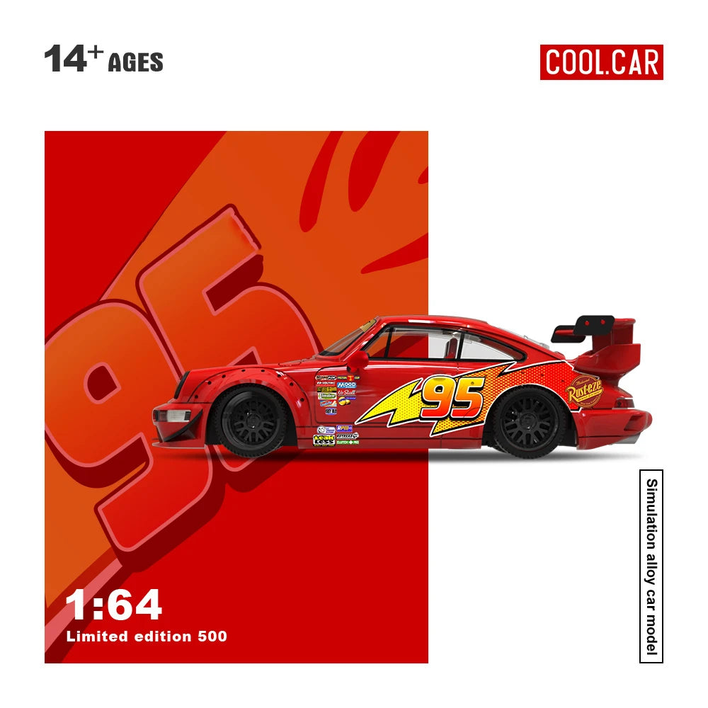 Toyota RWB 964 Supra A90 Lightning Time Micro 1:64 Scale Diecast Model Car