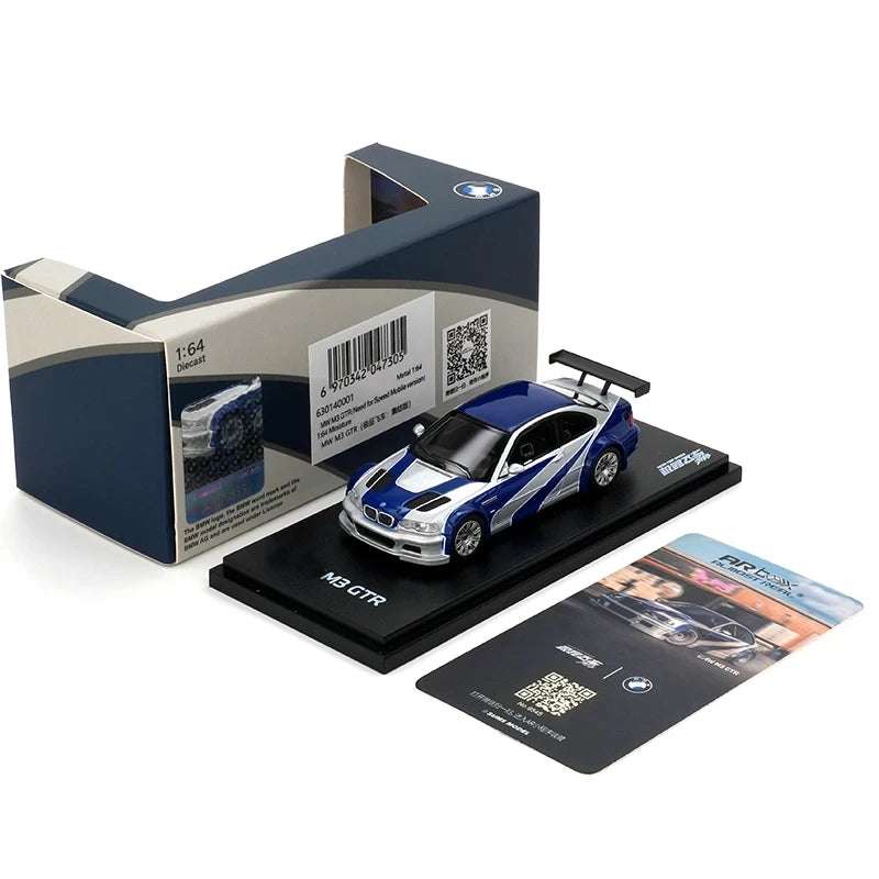 BMW E46 M3 GT-R DCM 1:64 Diecast