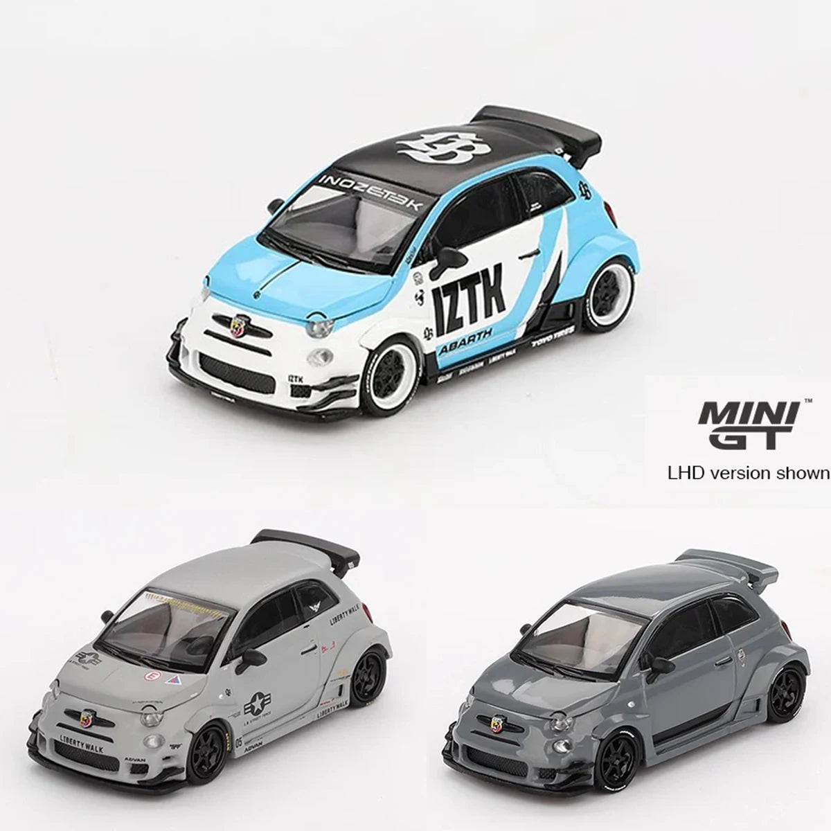 MINI GT MINI Cooper Abarth LB Works 1:64 Diecast