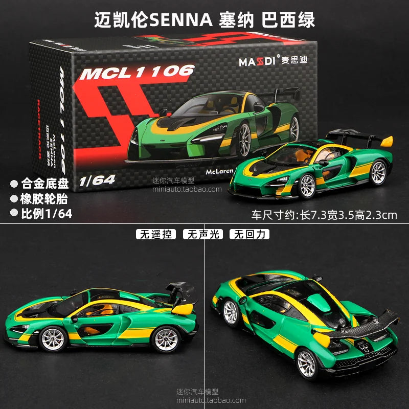 McLaren Senna Masdi 1:64 Diecast