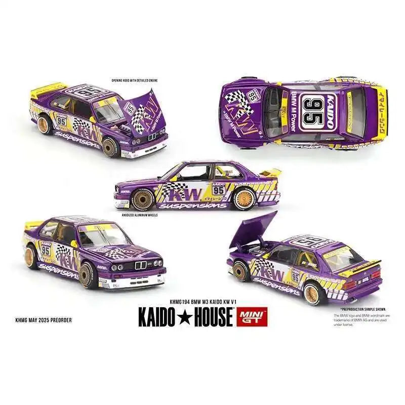 MINI GT BMW M3 Kaido KW V1 Kaido House 1:64 Diecast